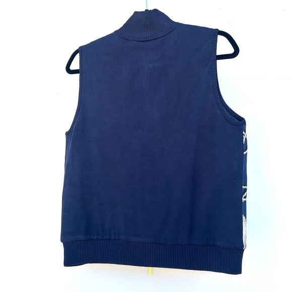 Vintage Ralph Lauren Silk Nautical Flag Print Scarf Vest Medium Colorful Preppy - Picture 7 of 8